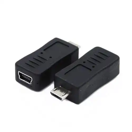 全新 手机接口转接头mini 母头转 usb micro公头micro usb 转换头