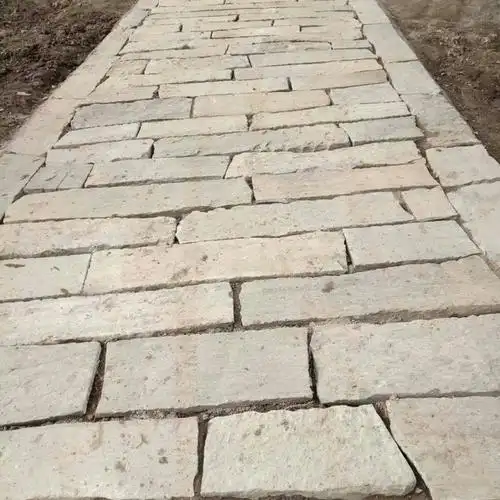 石雕厂家批发民间老石板铺路老旧石条公园仿古青石板地面文化石