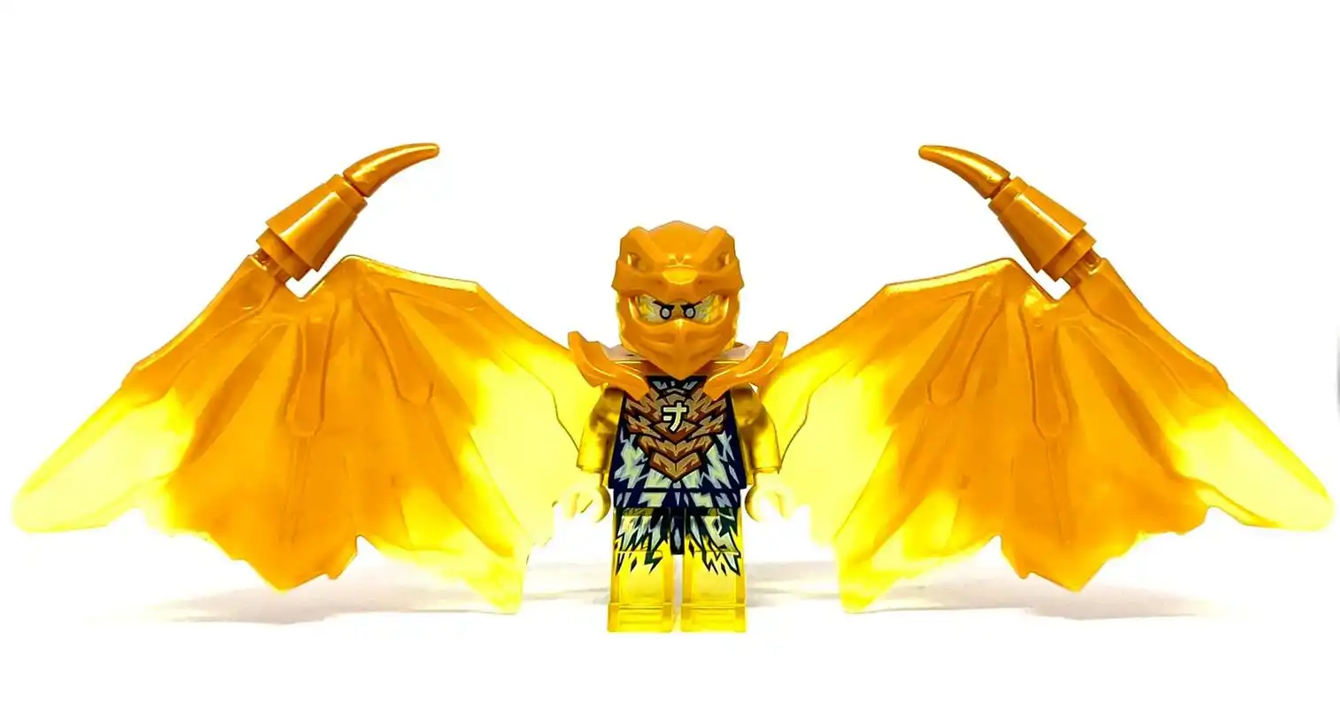 乐高幻影忍者 #幻影忍者 #乐高人仔03 黄金神龙飞天忍, - 抖音
