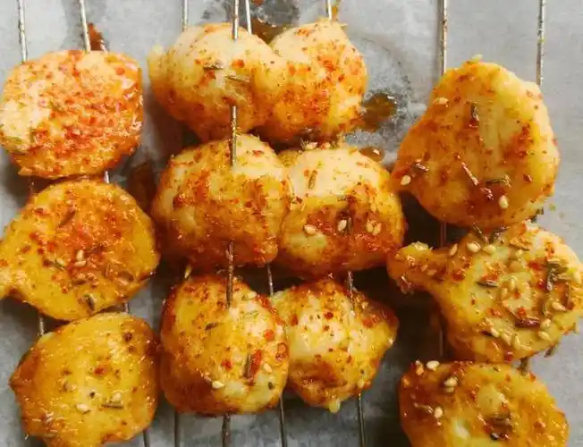 羊肉串,肥瘦,烤鱼丸,三分熟,土豆片超多串品仅需49.