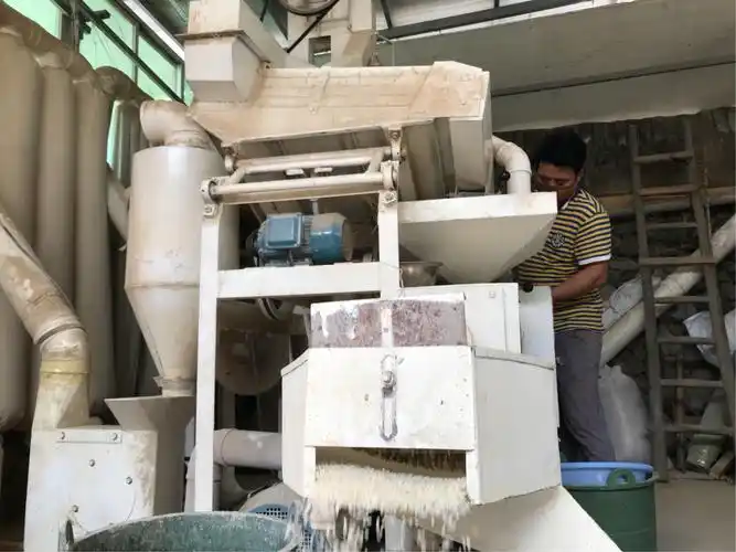 枫四村碾米厂,投入最新型的设备,一次速成.