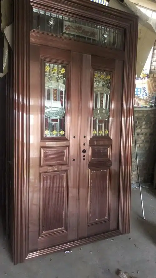 钛镁铝合金别墅大门.