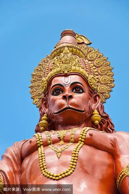 印度,猴神哈奴曼,雕像,公园,锡金