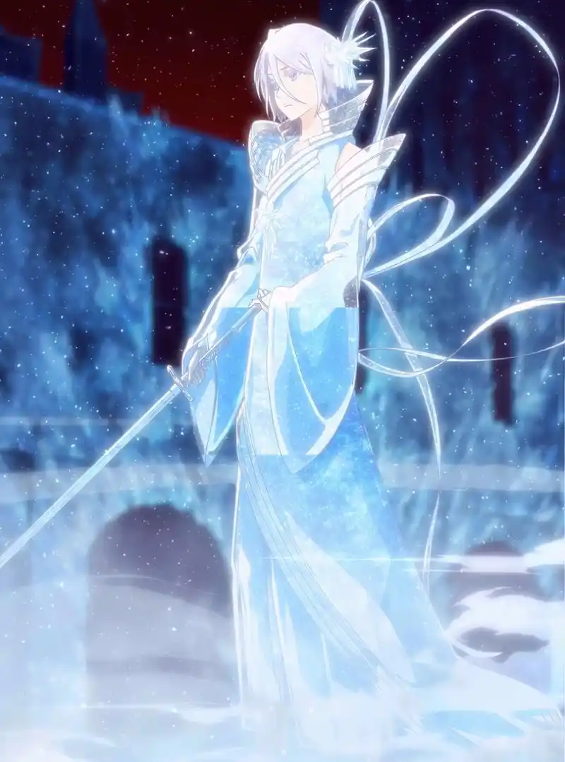 动漫# 《死神》朽木露琪亚白霞罚全身照,冰雪女神耶![awsl]