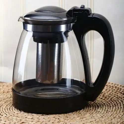 天喜飘逸杯泡茶壶单人过滤冲茶器玻璃水壶办公室茶具套装家用茶壶