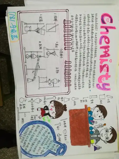 181班学生化学实验手抄报展览(一)