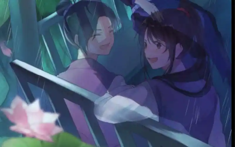 魔道祖师广播剧魏无羡给云梦小姐姐送莲蓬让人家来看他练剑江澄搔首弄