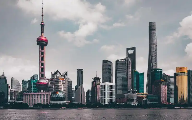 download 3840x2400 shanghai, china, skyscrapers wallpaper, back