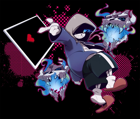 undertale传说之下精美人物图包sans2期篇