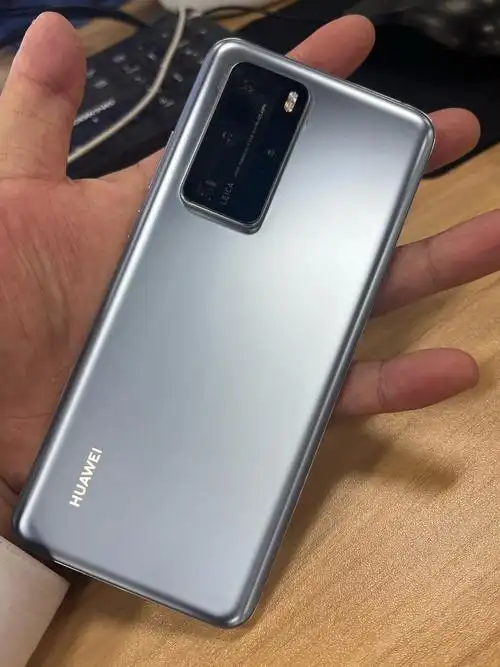 手机平板华为p40pro8256冰霜银2599