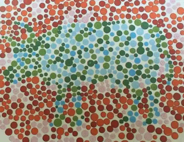 车管所公认色盲图,若你能看出图3,就基本告别方向盘了