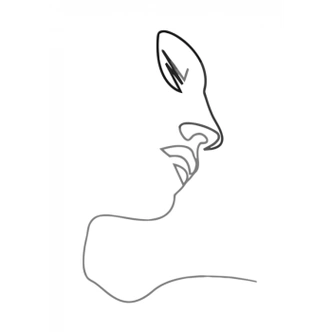 抽象人物派简笔画