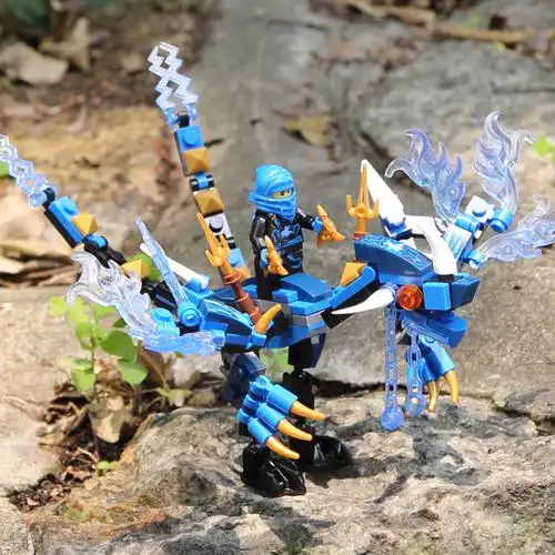 元素龙孩子益智玩具_兼容乐高积木儿童幻影忍者男孩子益智玩具拼装