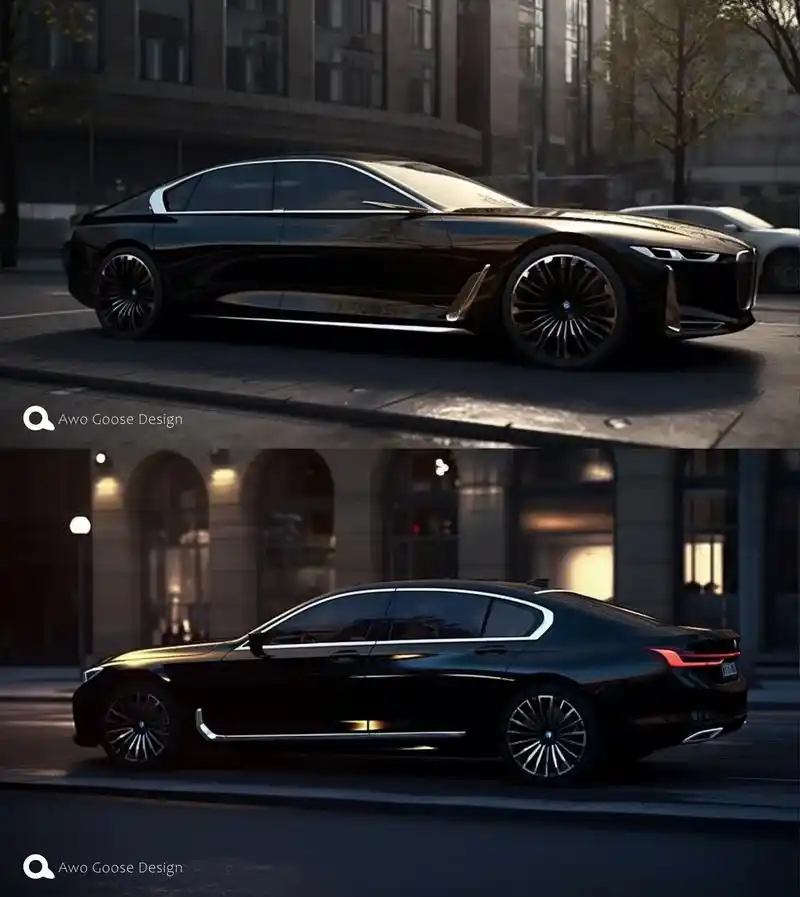 宝马9系.宝马9系超豪华大型轿车,修长的车身彰显运动与豪华风 - 抖音