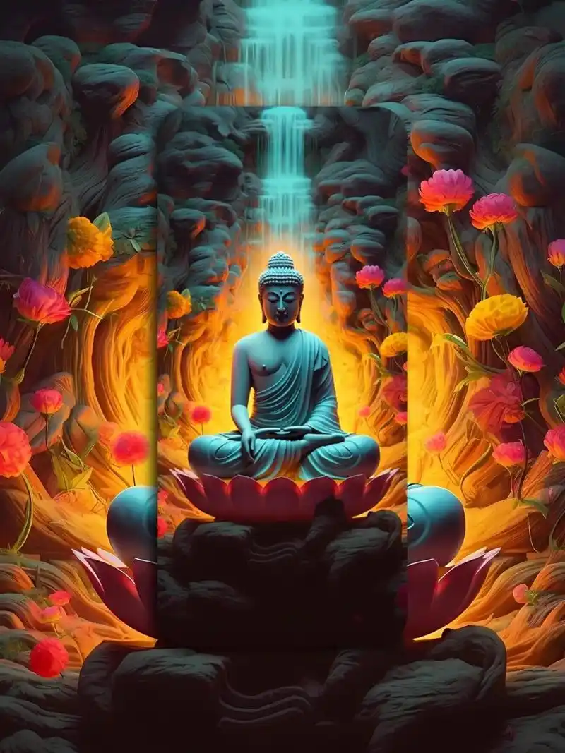 手机壁纸 佛祖保佑