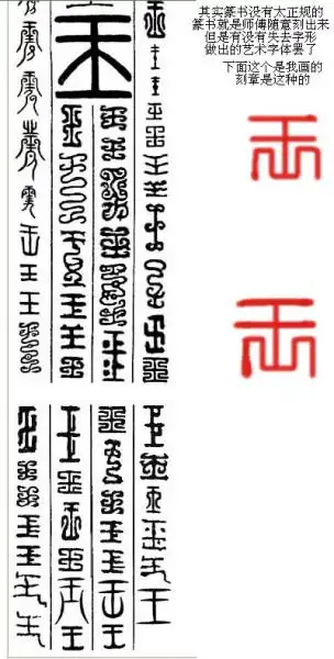 王字用篆书怎么写
