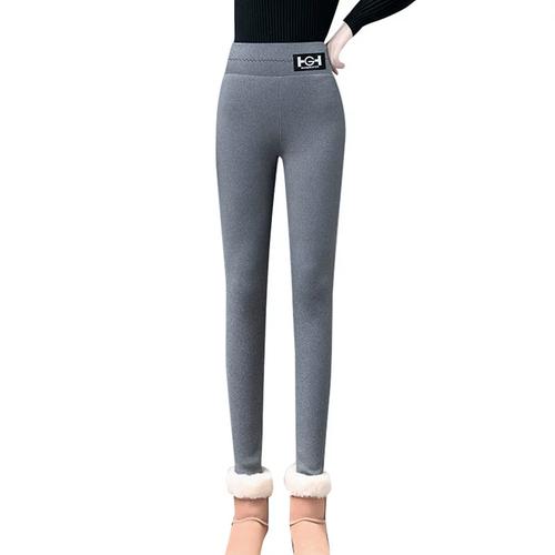 外穿一体裤女士秋冬2023年新款子加绒加厚弹力保暖裤羊羔绒打底裤