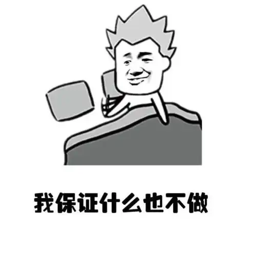 我保证什么也不做表情包制作搞笑图片表情