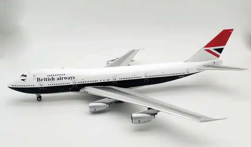 预售英国航空b747-200g-bdxh客机模型ardba03飞机模型