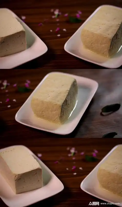 卤水豆腐北豆腐实拍素材