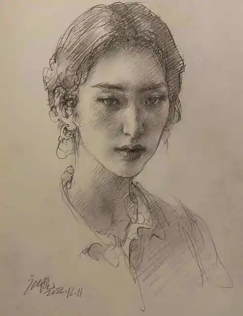 庞茂琨|"张张传神"速写手稿(高清)