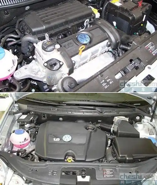 6l,(下)老款polo 1.6l 发动机外观