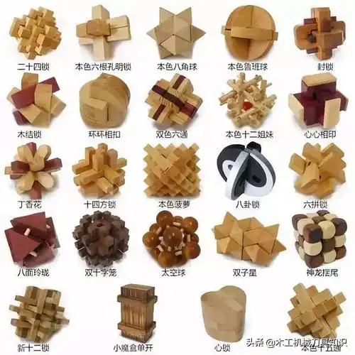 鲁班锁12根拼装步骤图12根鲁班锁有哪几种–