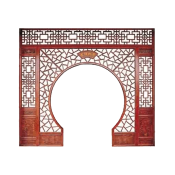 木质中式拱门