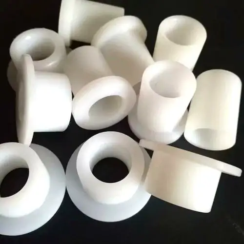 青岛模具厂 模具注塑件定制尼龙轴套耐磨尼龙套注塑加工件直销