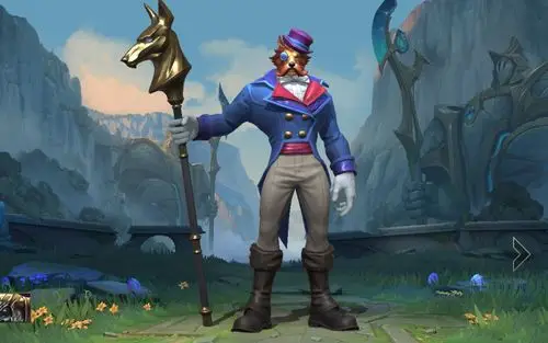 lol英雄联盟手游单身贵族内瑟斯狗头皮肤试玩视频archdukenasusskin