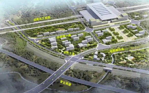 达州这条大道传来好消息._金河_项目_中段