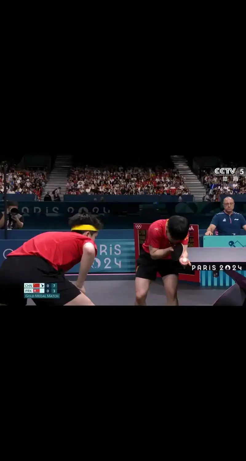 枣儿在观众席等这一刻也很久了吧 东京奥运会的遗憾终于在巴黎圆满