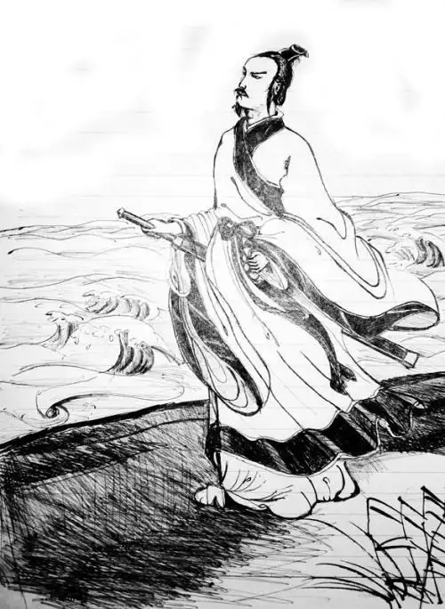 对于屈原写《楚辞》后为什么投江?