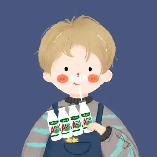 喝可乐的动漫情侣头像 动漫头像图片大全 -【爱个性】