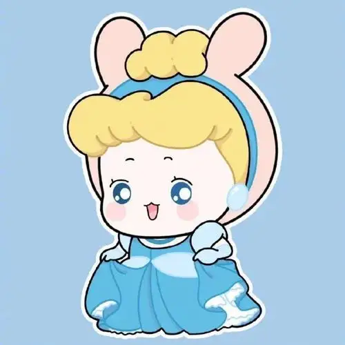 萌兔版迪士尼公主