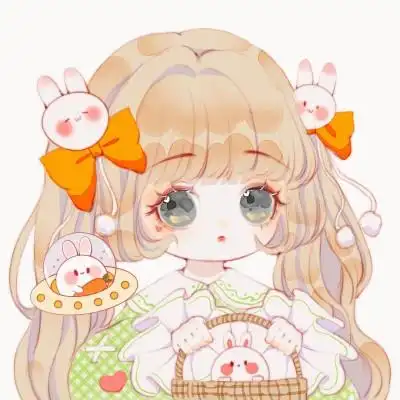 可爱女生头像卡通呆萌q版