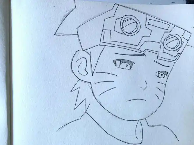 脸画胖了感觉画成了个茄子脸呜呜#马克笔手绘  #漩涡鸣人