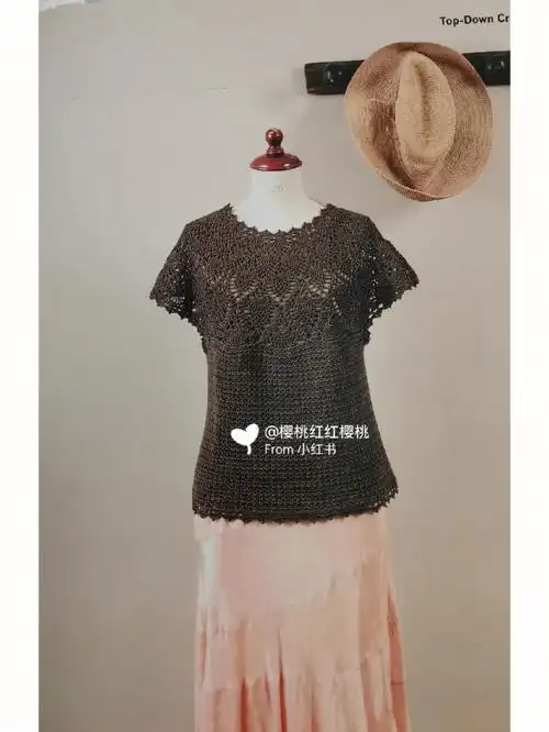 的一天买了一个很好用的拖把心情大好干活必须得找对工具#钩针图解