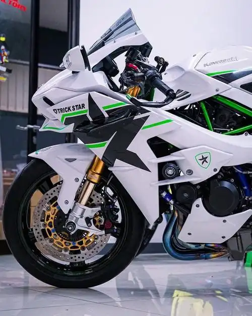 川崎机车重机进口地平线水冷四缸h2v4杜卡迪摩托车整车