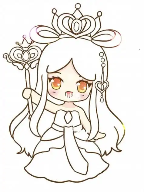 儿童简笔画之叶罗丽公主视频