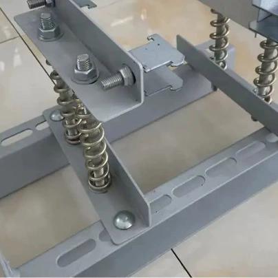 母线槽安装支架弹簧支吊架供应密集型插接母线用固定支架配件