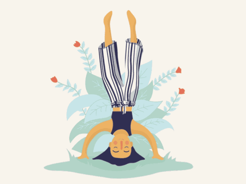 瑜伽倒立的101种玩法