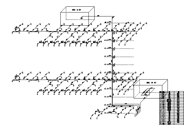 宾馆消防给水全套施工图(含疏散照明)