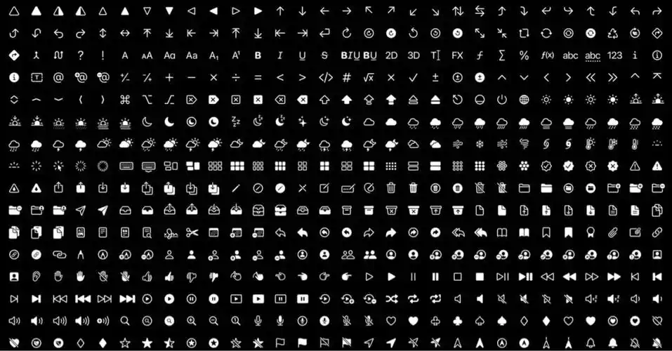 wwdc19sfsymbols内置图标库