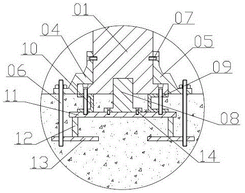 新型博物馆文物固定支座的制作方法