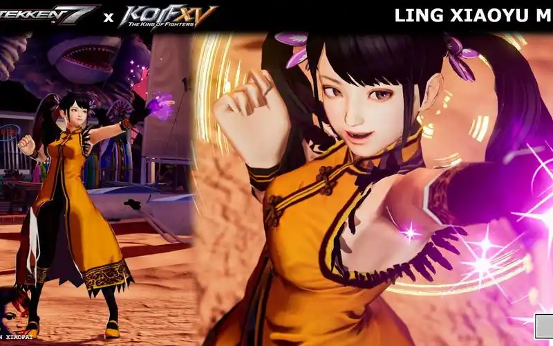 拳皇15~铁拳7凌晓雨·麻宫雅典娜mod