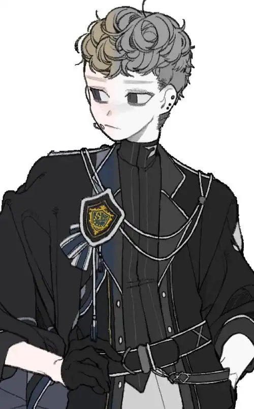 二次元 歌手 双色系精致细腻优雅 诡异系画师: (@mopidona)