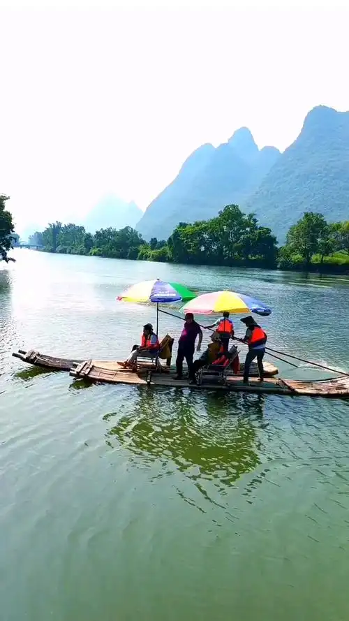 带上全民去旅行#    广西桂林三月三,山歌好比春江水