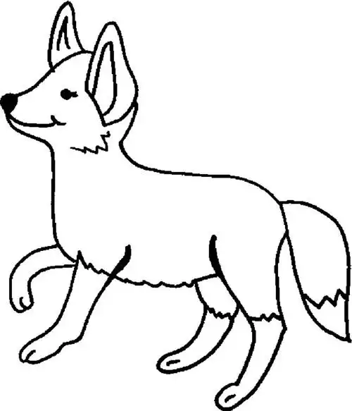 18 fox coloring pages