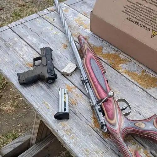 颜值颇高的小口径德国瓦尔特p22手枪美图欣赏